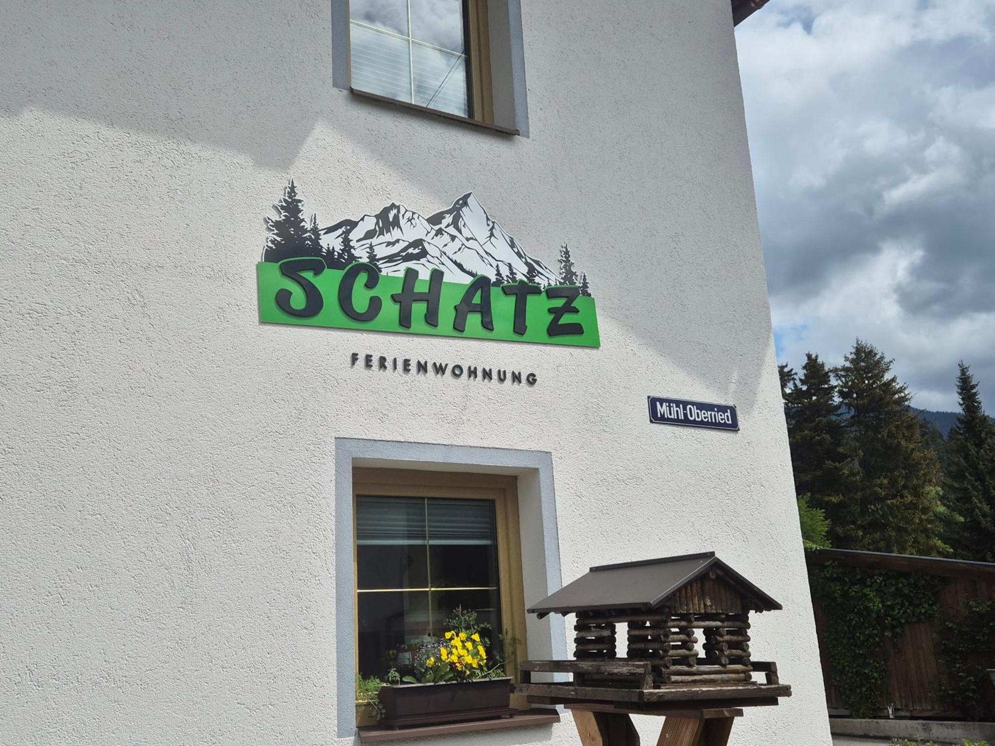 Ferienwohnung Schatz Breitenwang Exterior foto