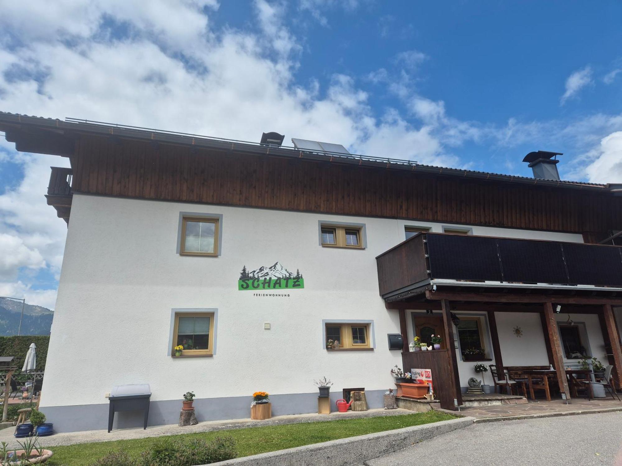 Ferienwohnung Schatz Breitenwang Exterior foto